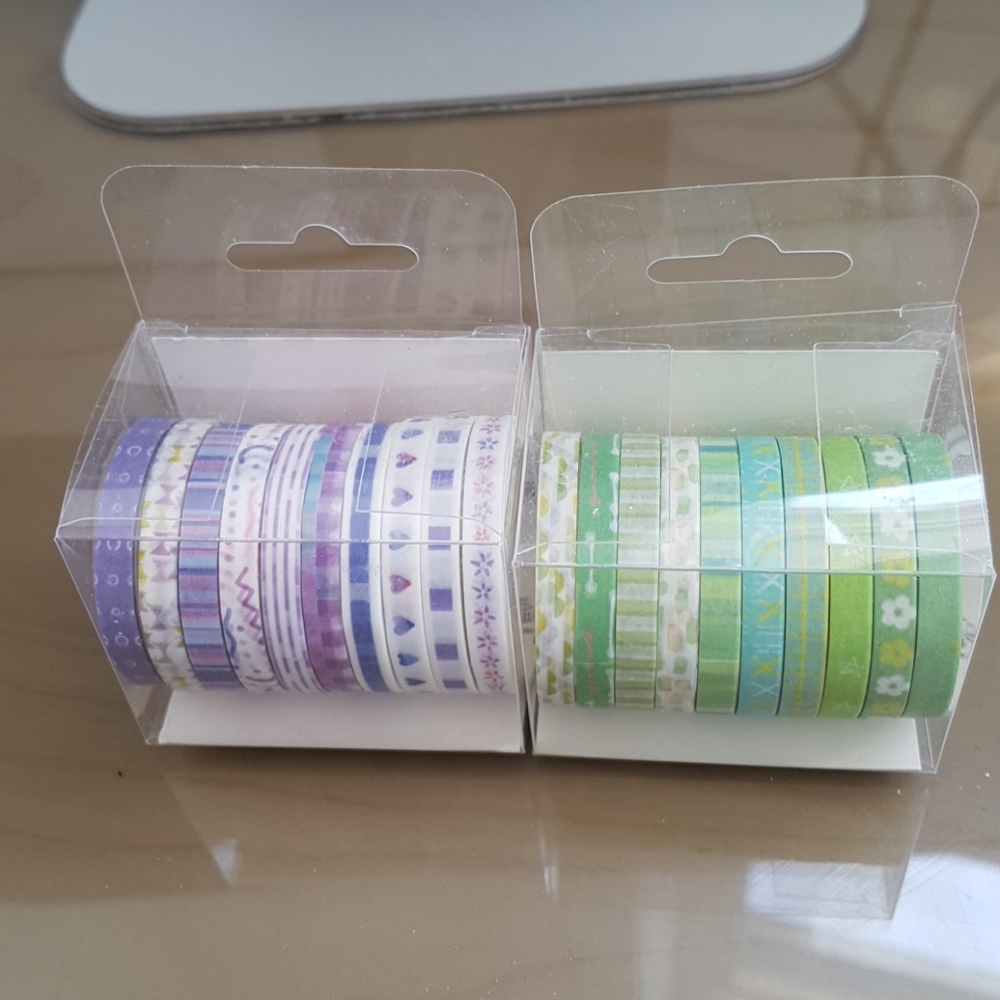 20 pcs Small Washi Tapes Masking Tape